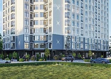 Продажа квартир: 1 комната, 56 м², Элитка, 12 этаж, Готовая ПСО (под самоотделку) — 2
