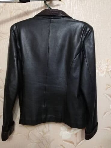 Прокат одежды: Дешево! Эксклюзив! Кожаная женская куртка(деми) 48-50р. Размер XXL — 5