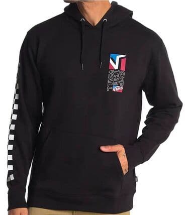 vans: VANS. Пуловер с капюшоном Dimension. Удобная толстовка с капюшоном из — 1