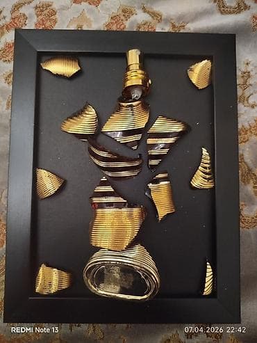 string art: Авторские панно из фрагментов флаконов парфюма - Настенные композиции — 1