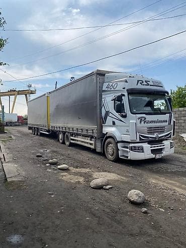 Транспорт: Сүйрөгүч, Renault, 2010 г., Тенттелген — 2