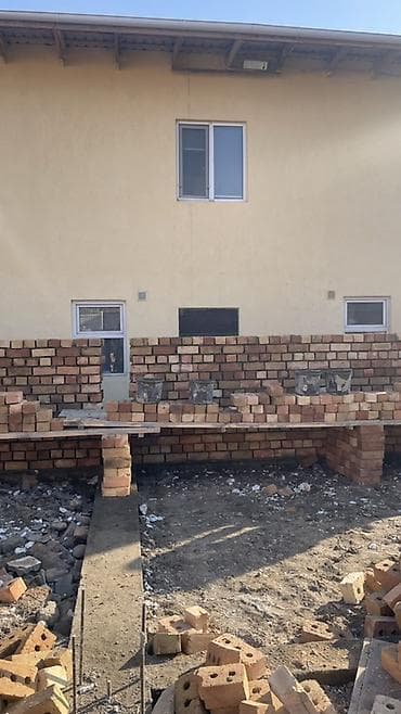 Жасалгалоочу жумуштар: Кирпичная кладка и монолитные работы - Профессиональная кладка стен — 4