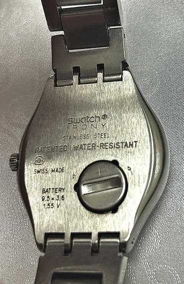 макасы мужской: Классические часы часы, Swatch, Швейцария, Оригинал, Мужские, Б/у — 5