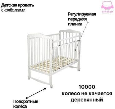 ремонт матрас: Детская кроватка-манеж «Пинокио», деревянная (Россия) - Материал — 1