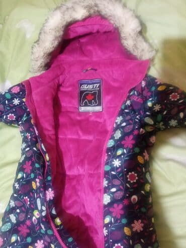 коляска манеж: ☃️Классный зимний непромокаемый комбинезон для девочки от GUSTI — 6