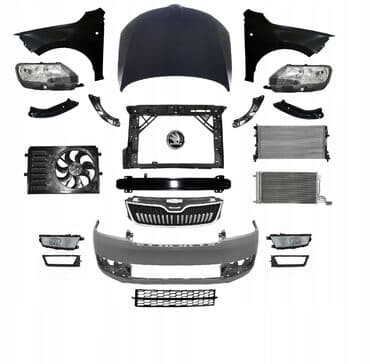 купить фары на гольф 4: Комплект передних фар Skoda 2018 г., Новый, Оригинал, Германия — 1