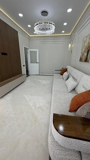 Батирлер: 3 бөлмө, 78 м², Элитка, 9 кабат, Дизайнердик ремонт — 1