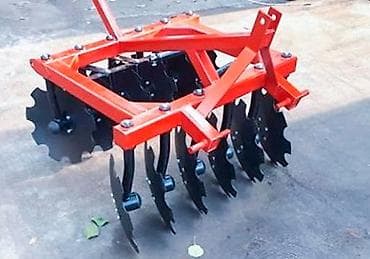 бороны дисковые: Дисковая борона навесного типа для мотоблока/минитрактора. - — 1
