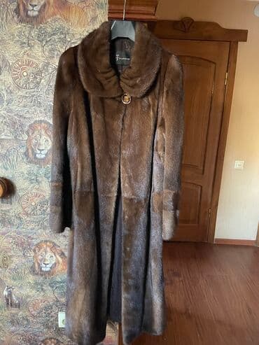 шуба кроликовая: Шуба новая. Цвет темный орех,мех Американка ) Размер 52/54 — 1