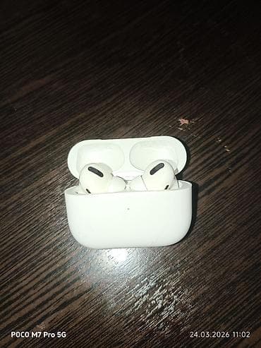 apple airpods 2: Apple AirPods Pro (беспроводные наушники с кейсом-зарядкой)на кейсе — 3
