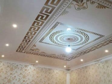 квартиры в бишкеке на долгий срок: Натяжной потолок Глянцевое, Матовое, 3D потолки Монтаж, Гарантия, Демонтаж — 1