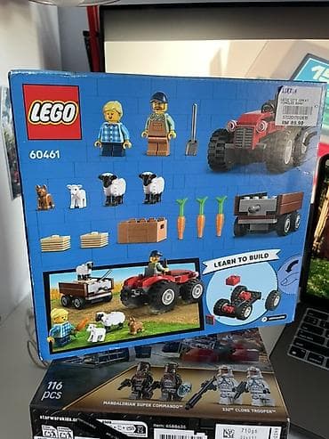 step 2: LEGO City 60461 Tractor with Trailer — набор из 116 деталей для — 6