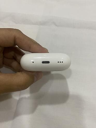 air: Беспроводные вакуумные наушники, Apple, AirPods Pro 2, Б/у — 2