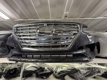 Унаа тетиктери: Бамперы и оптика для Hyundai Sonata (LF/ DN8) - Передние бампера — 3
