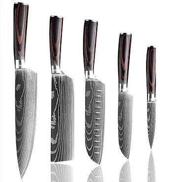 Набор ножей из 5 предметов Материал: нержавеющая