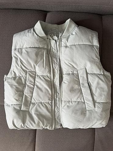 Детский пуховый жилет Zara .Носили 1 раз - Цвет: Ментол - Кроеная