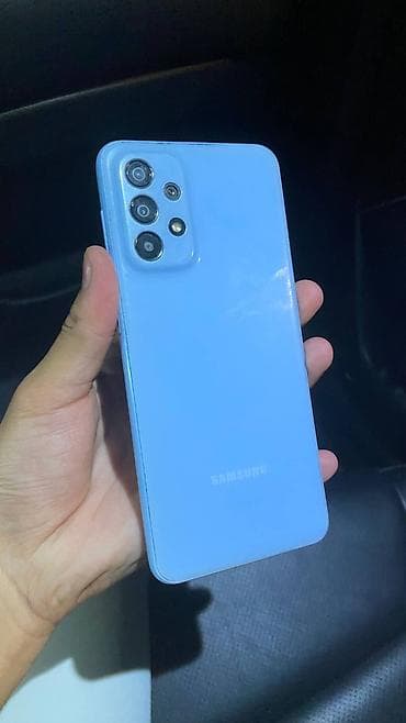морозильник бытовой: Samsung Galaxy A23, Б/у, 128 ГБ, цвет - Голубой, 2 SIM — 2
