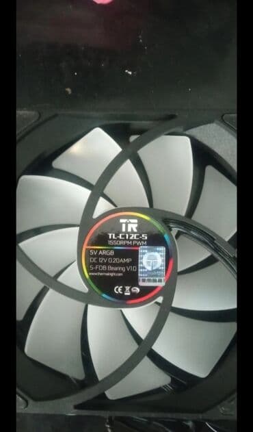 бактуу долонотуу: Муздатуу системасы, Жаңы, Кулер, Корпус жана азыктандыруу блогу үчүн, ПК үчүн — 2