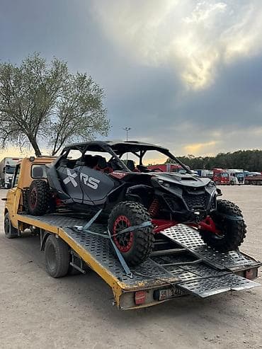 С лебедкой, С манипулятором, Со сдвижной платформой