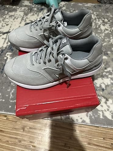 foot patch: Мужские кроссовки, 42.5, New Balance, Новый, цвет - Серый, Самовывоз, Платная доставка — 4