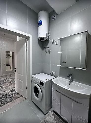 джал мкр квартира: 2 комнаты, 68 м², Элитка, 14 этаж, Евроремонт — 2