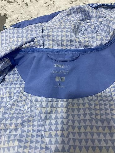 одежда полузамок: Дождевик, Плащ, Япония, цвет - Синий, XL — 3