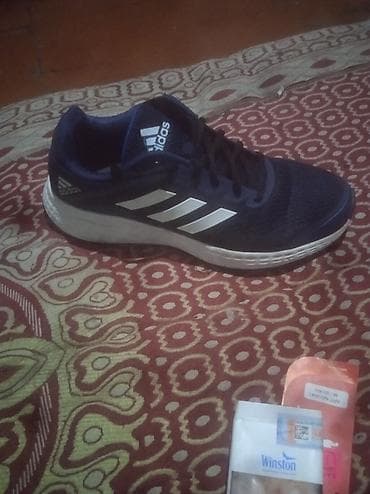 second hend: Мужские кроссовки, 42.5, 42, Adidas, Б/у, цвет - Синий, Самовывоз, Платная доставка — 2