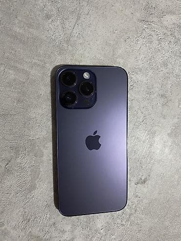 IPhone 14 Pro Max, Б/у, 512 ГБ, Deep Purple, Коробка, 84 %