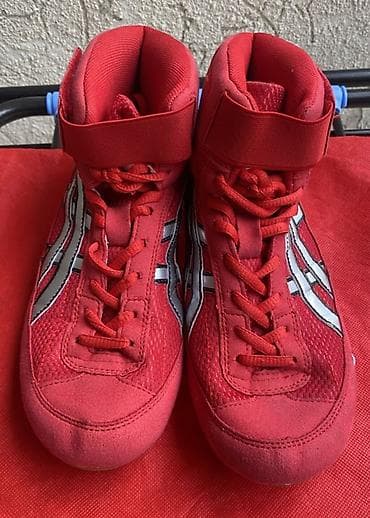 борцовки asics оригинал: Мужские кроссовки, 38, Asics, Новый, цвет - Красный, Бесплатная доставка, Самовывоз — 2