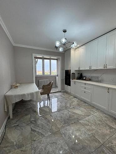 Недвижимость: 2 комнаты, 88 м², Джал мкр (в т.ч. Верхний, Нижний, Средний) 108 серия, 7 этаж, Евроремонт — 3