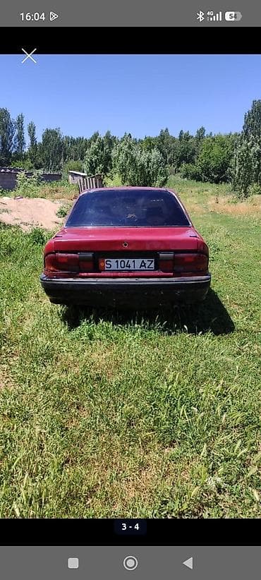Mitsubishi Galant: 1988 г., 1.6 л, Кол менен иштөөчү, Бензин, Седан — 3