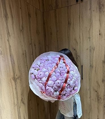 Дом и сад: Пышный букет из розовых пионов - Состав: многочисленные бутоны — 1