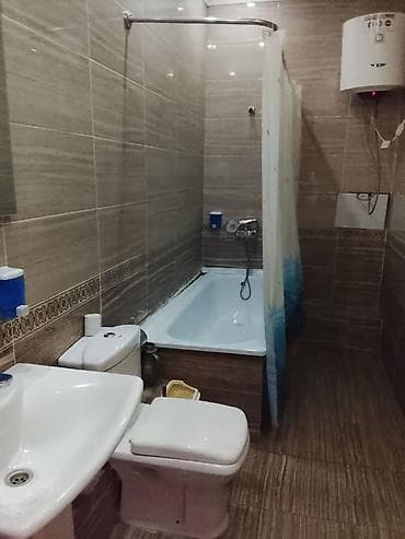 квартиры посуточно 5 мкр бишкек: 1 комната, Душевая кабина, Постельное белье, Кондиционер — 7