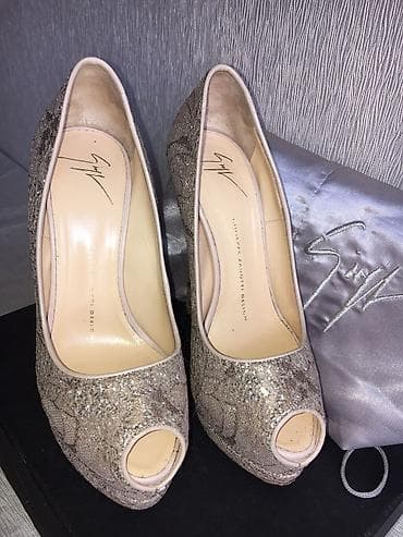 Ботинки и ботильоны: Туфли, 37, 37.5, Stuart Weitzman, Новый, цвет - Бежевый, Самовывоз, Платная доставка — 6