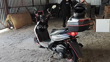 глушитил: Тип скутера 150 куб. см, Бензин, Б/у — 2