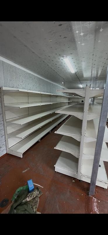 полки напольные: Торговые стеллажи для магазина - Металлические островные и пристенные — 2
