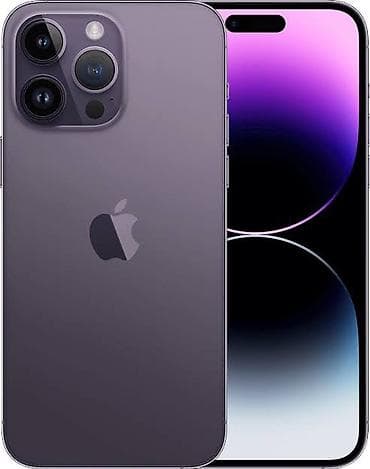 IPhone 14 Pro, 512 ГБ, Deep Purple, Зарядное устройство, Кабель, Коробка