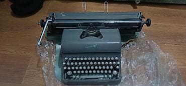 mini printer: Пишущая машинка Rheinmetall GS, ориентировочно 1953 года выпуска — 1