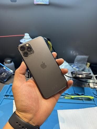 redmi note 9 pro max: IPhone 11 Pro, Б/у, 256 ГБ, Space Gray, Защитное стекло, Чехол, 78 % — 1