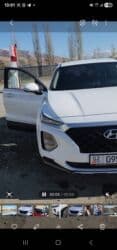 машина для инвалидов: Белый кроссовер Hyundai Santa Fe с характерной решеткой радиатора и — 2