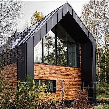 метал сайдинг: Фасадные кассеты из металла и все комплектующие для современного — 9