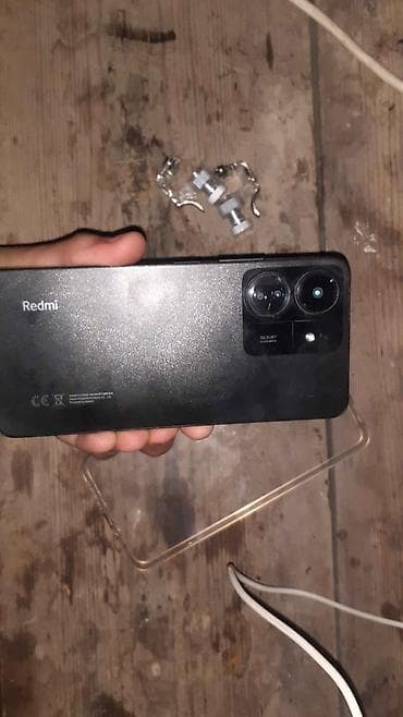 redmi note 13 pro бу: Redmi, Redmi 13C, Б/у, 256 ГБ, цвет - Черный, 2 SIM — 1