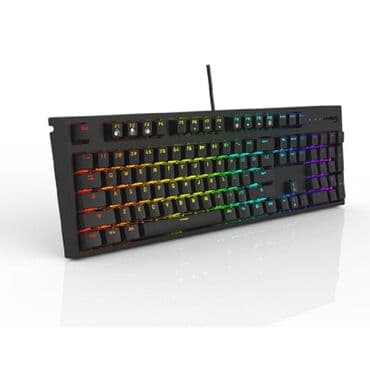 hyperx alloy: Клавиатура, HyperX, Механическая, Проводное подключение, Размер: 100% — 2
