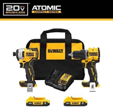 инструменты набор: Dewalt dck225d2 20v max atomic из USA набор 20v max бесщеточный — 2