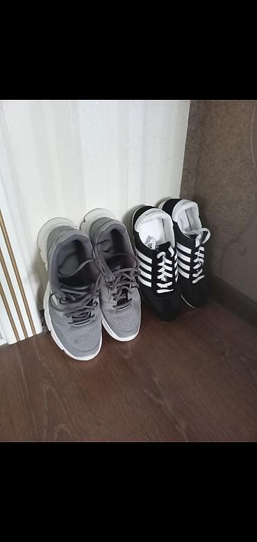 Мужские кроссовки, 42, Adidas, Новый, цвет - Черный, Самовывоз