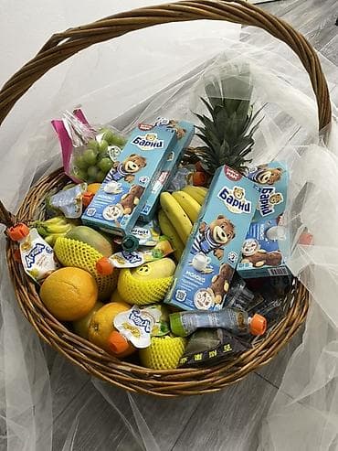 эустому: Подарочные корзины и композиции - Цветочные корзины-премиум: - — 3