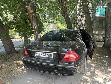mers 140: Mercedes-Benz 220: 2000 г., 3.2 л, Автомат, Бензин, Седан — 2
