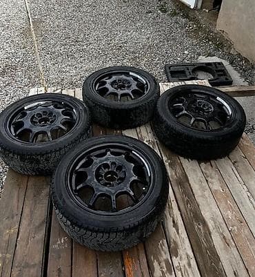 Колеса в сборе R 17, Всесезонная, Комплект, Литые