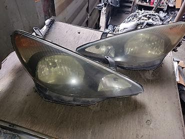estima: Передняя левая фара Toyota Б/у, Оригинал, Япония — 1