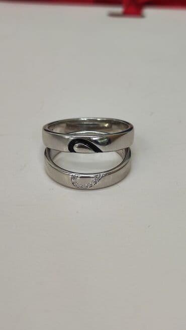 купить свадебное платье недорого: Кольцо, Обручальное, Проба 925, Унисекс, Новый — 15